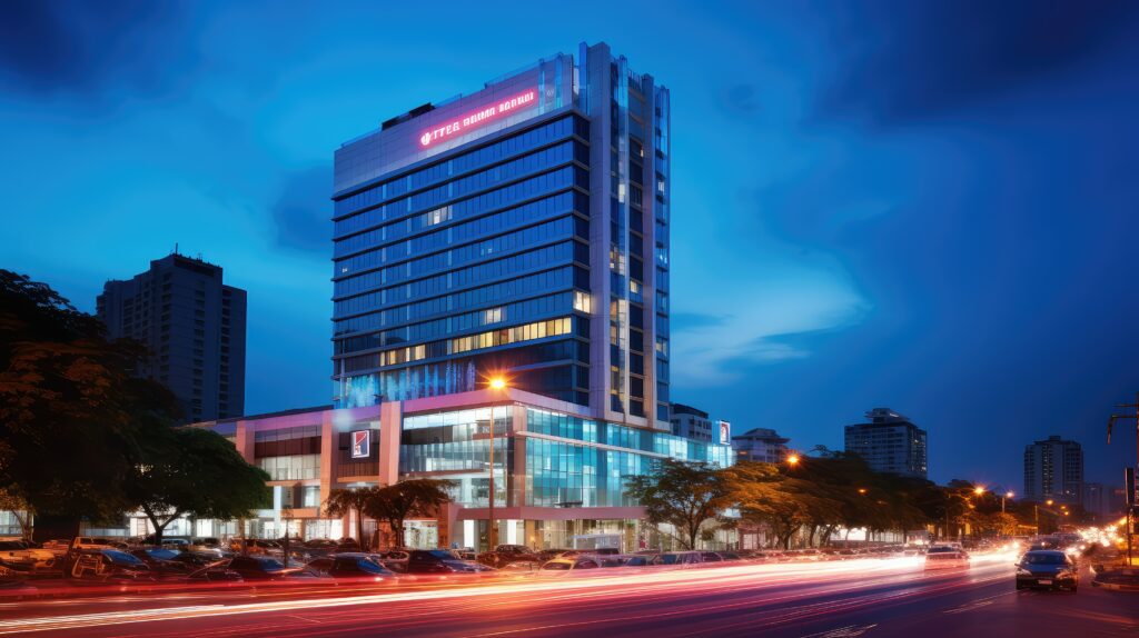 accommodation tourism hotel building illustration luxury destination, hospitality vacation, lodge suite accommodation tourism hotel building